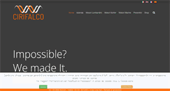 Desktop Screenshot of cirifalco.it